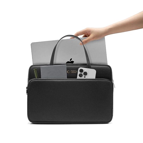 Torba Tech-Protect Carrying Bag na laptopa 13-14" - czarna