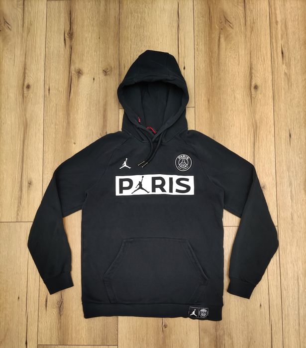 Jordan PSG męska czarna bluza z kapturem w rozmiarze M