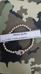 Pulseira elástica Mão de Fátima