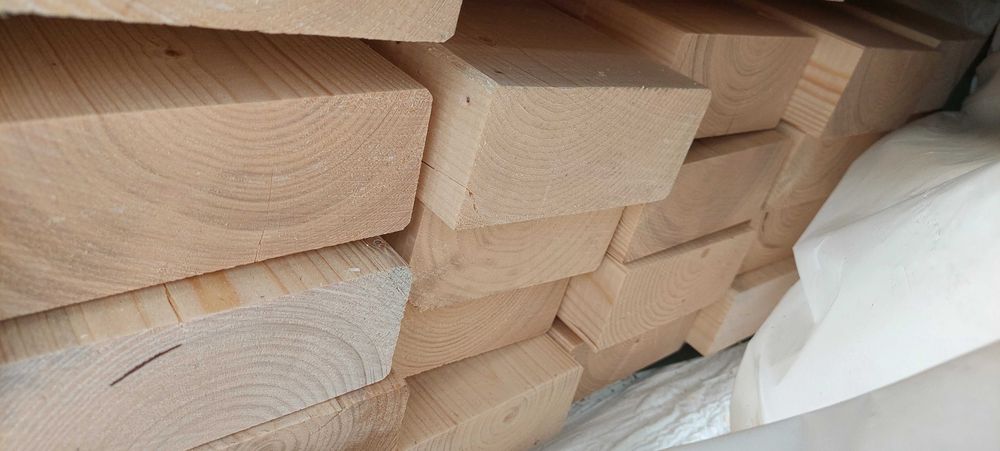 Kantówka konstrukcyjna 6x14 KVH C24 dł. do 13m Belka budowlana Sucha