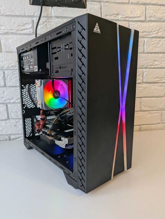 Ігровий ПК: GTX 1060 / i5 / SSD / Ram 16 GB / RGB башня /  Win 11 Pro