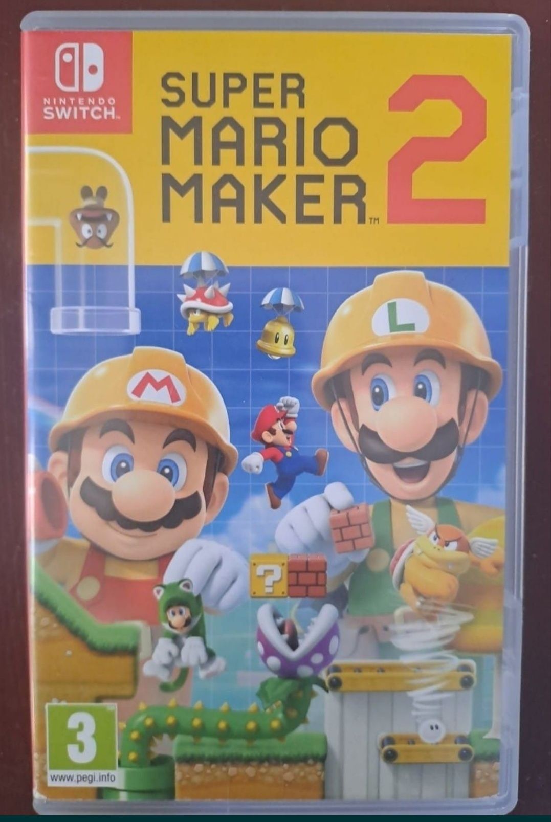 Dwie gry Mario Kart i Mario Maker 2