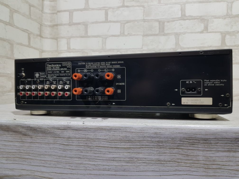 Стерео підсилювач TECHNICS SU-A600, *2x70 Вт, б/у з Німеччини