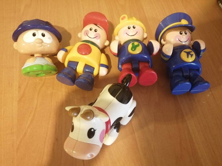 Figurki, zabawki, TOLO TOYS PRZYJACIELE, cena za komplet 5szt (130)