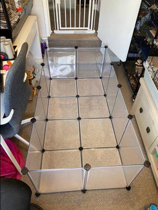 Klatka kojec zagroda NOWA dla królika chomika świnki wybieg z podłogą