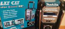 Radio Makita DMR 112 bluetooth DAB+ zasilacz