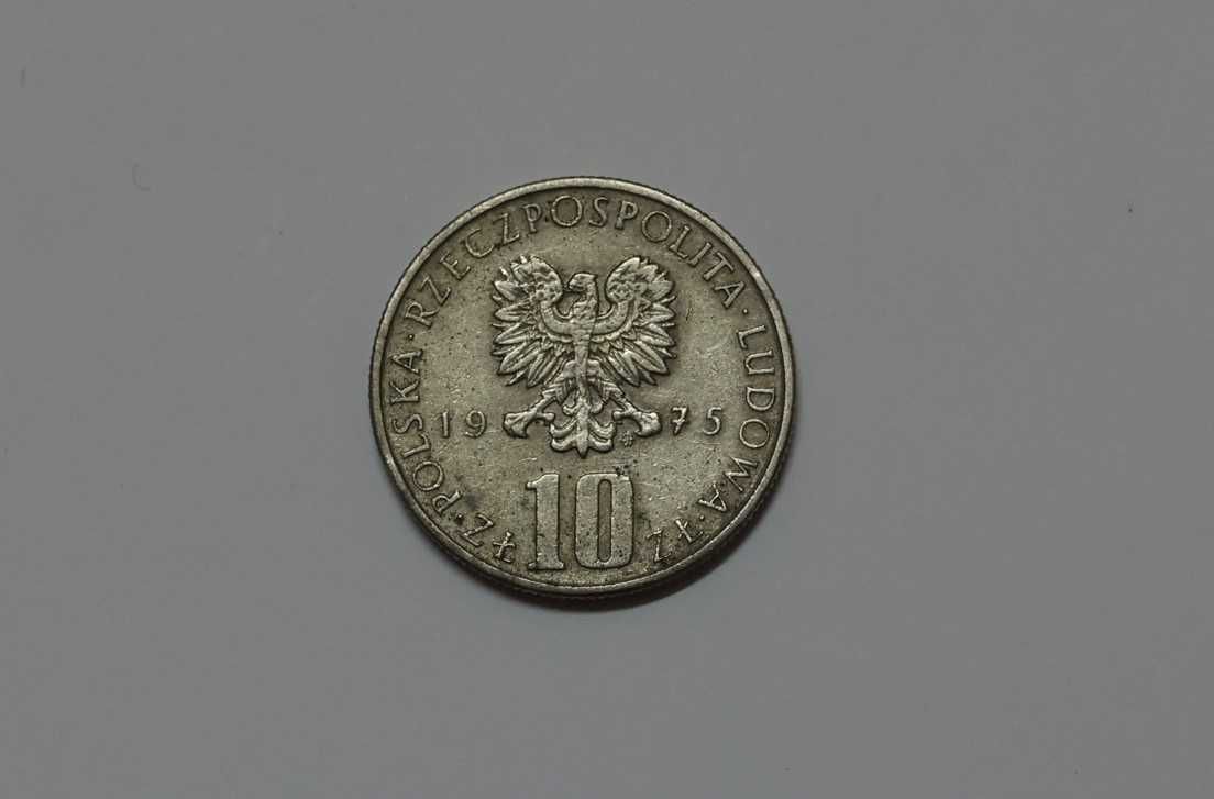 Moneta 10 zł Bolesław Prus 1975 r