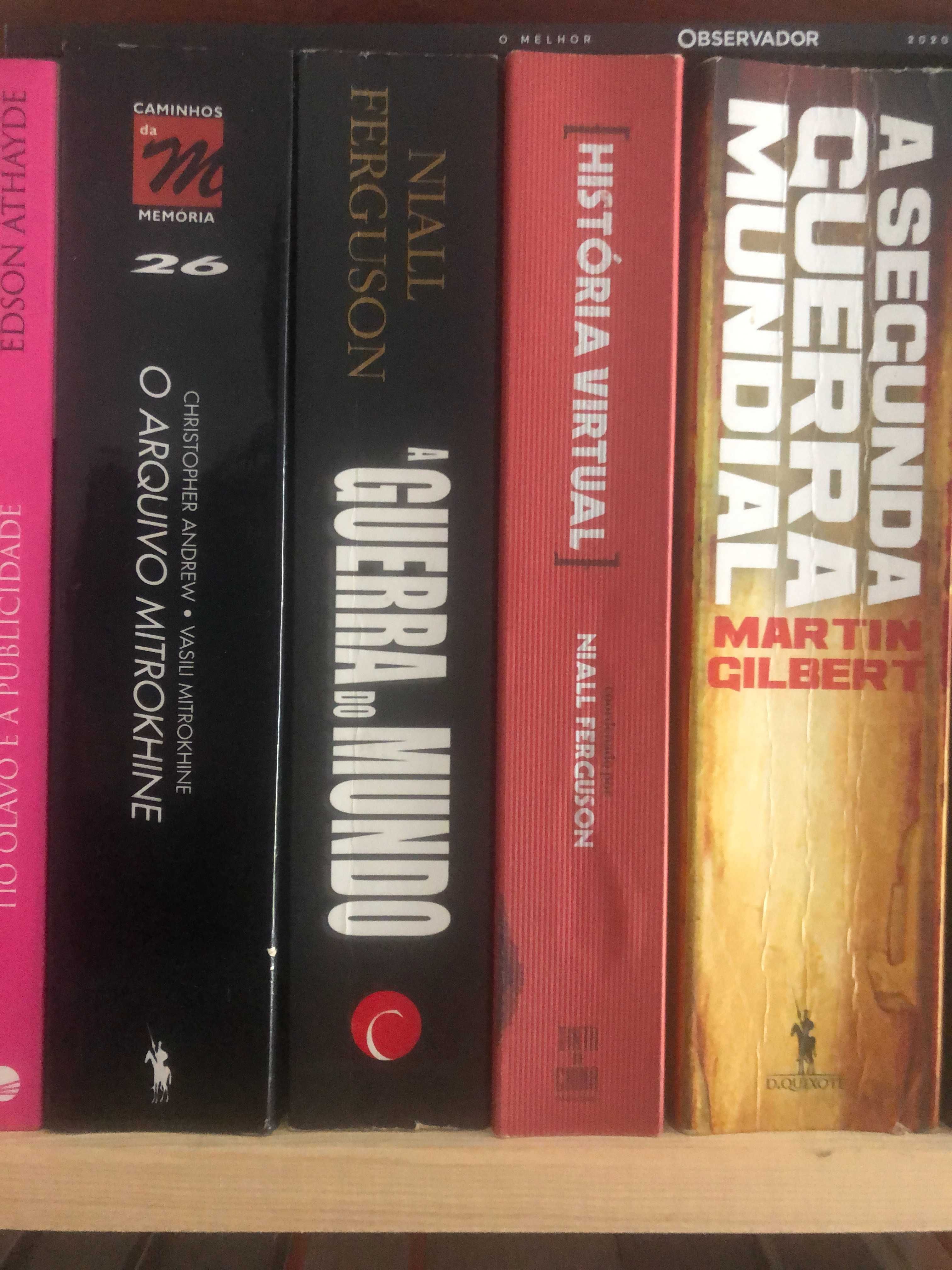 Livros variados - como novos - a partir de 5€