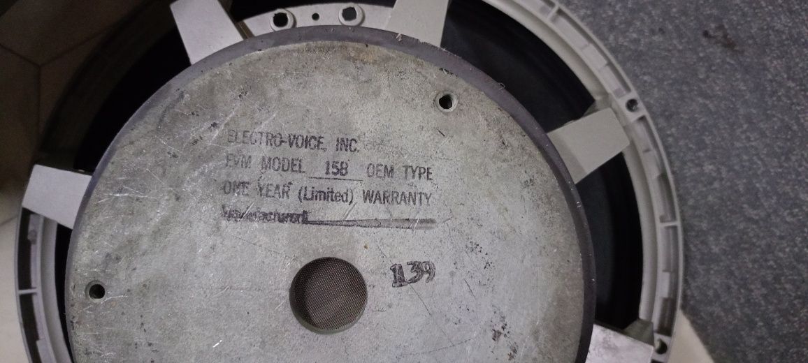 Glośniki ELECTRO-VOICE model 15b
