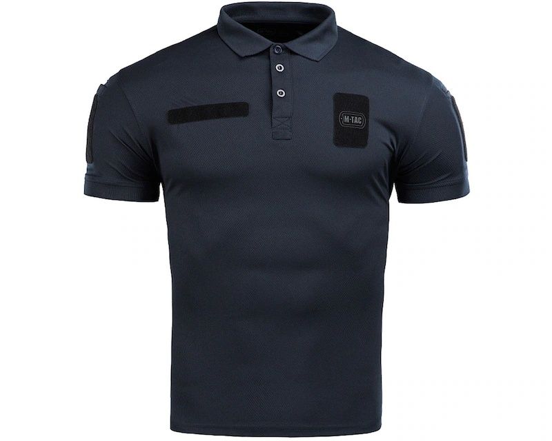 Koszulka Polo Taktyczne M TAC Elite COOLMAX Dark Navy Blue OKAZJA