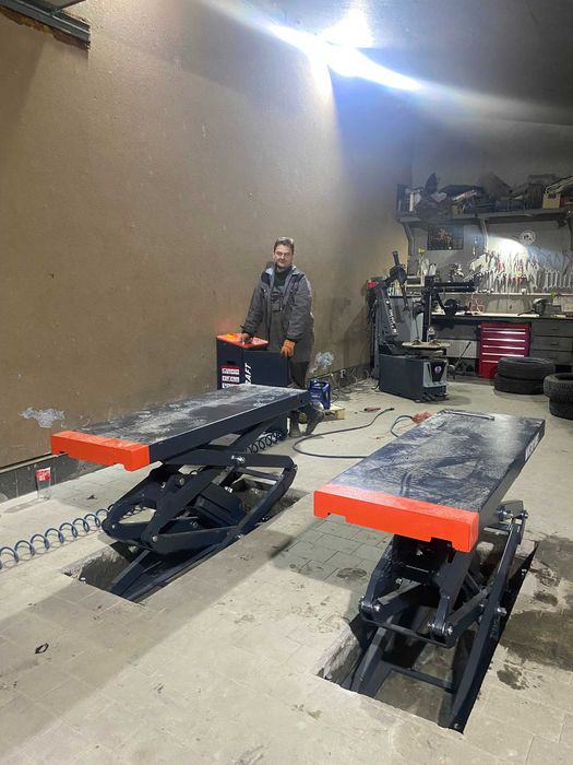 Підйомник ножичний вбудований 3-3.5т Well Kraft 301MS/305MS