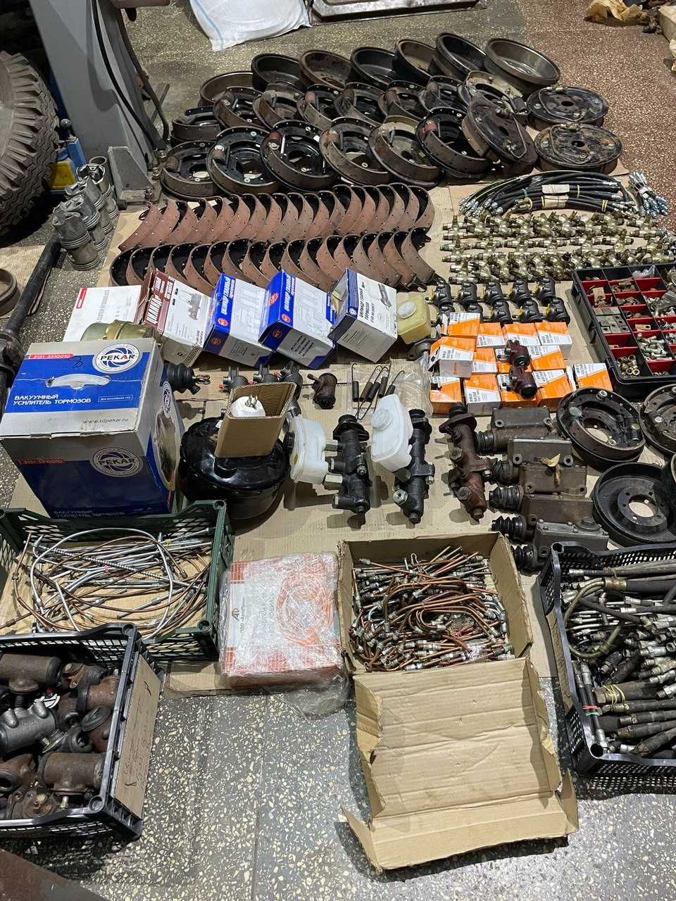 Запчастини тормозної системи Газ 51,Газ 52, Газ 53, Газ 24,Газ 21, Уаз