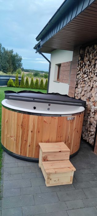 Balia ogrodowa hottube balia bania wodna basen jacuzzi