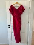 Sukienka maxi bordo rozmiar 38/40 ubrana raz