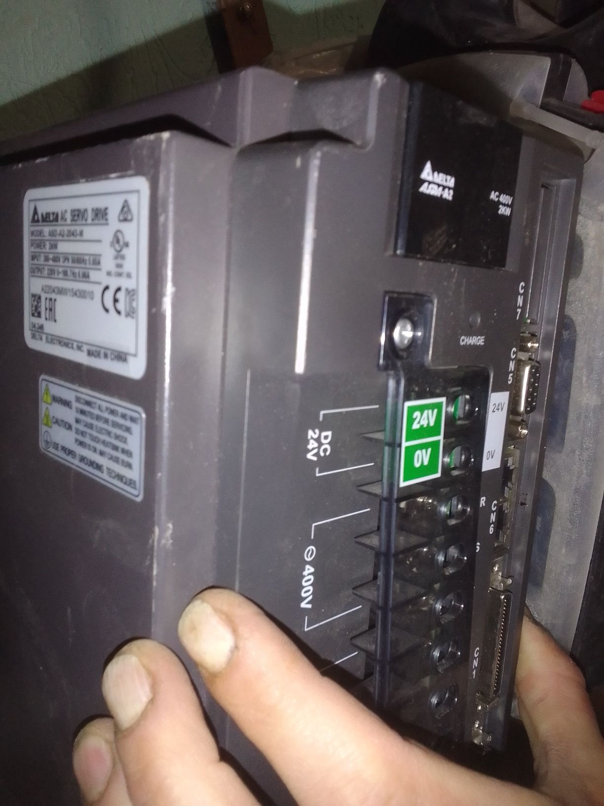 Delta servo asd a2 2043m серводрайвер для чпу