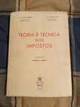Livro Teoria e Técnica Dos Impostos