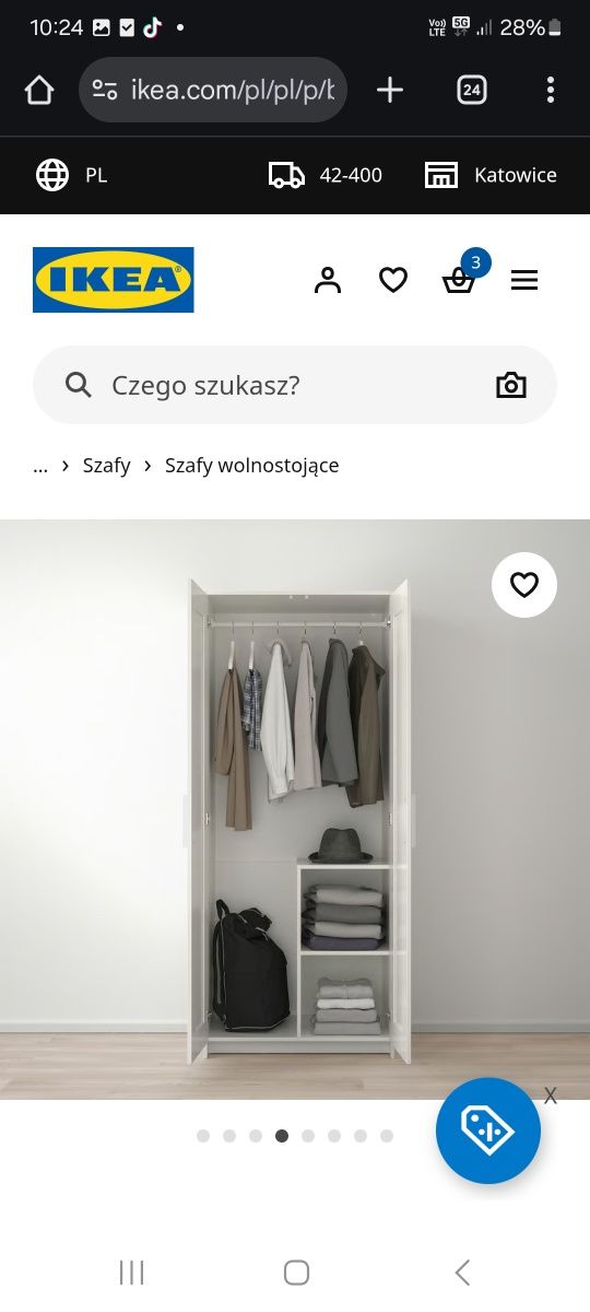 Szafa Ikea Brimnes