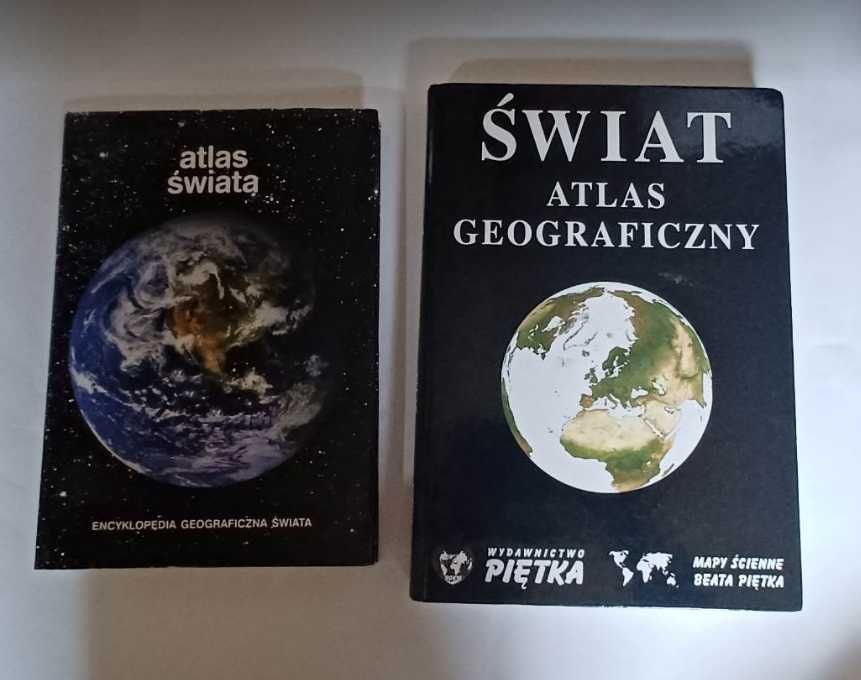 Atlas świata, cena za jeden