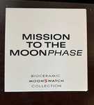 Swatch x Omega Bioceramiczny zegarek Mission To Moonphase Snoopy Black