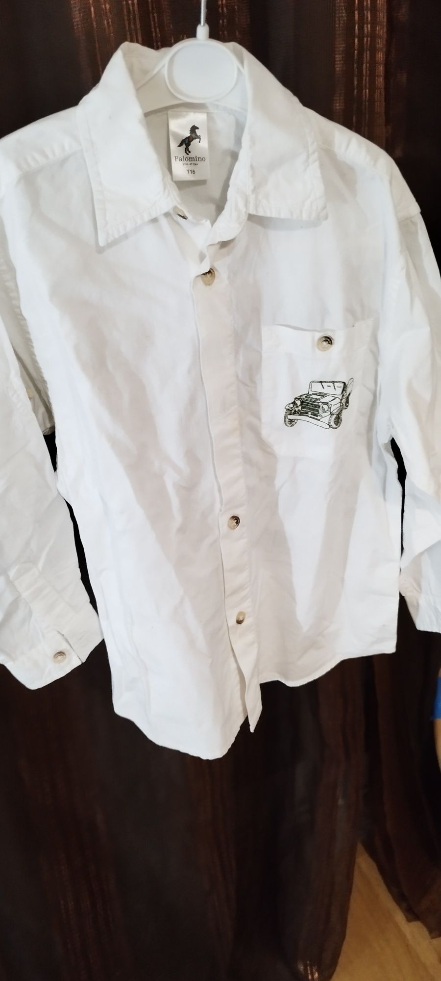 Camisa branca menino