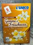Ароматизовані серветки для прання Lunico (ваніль) 5 шт