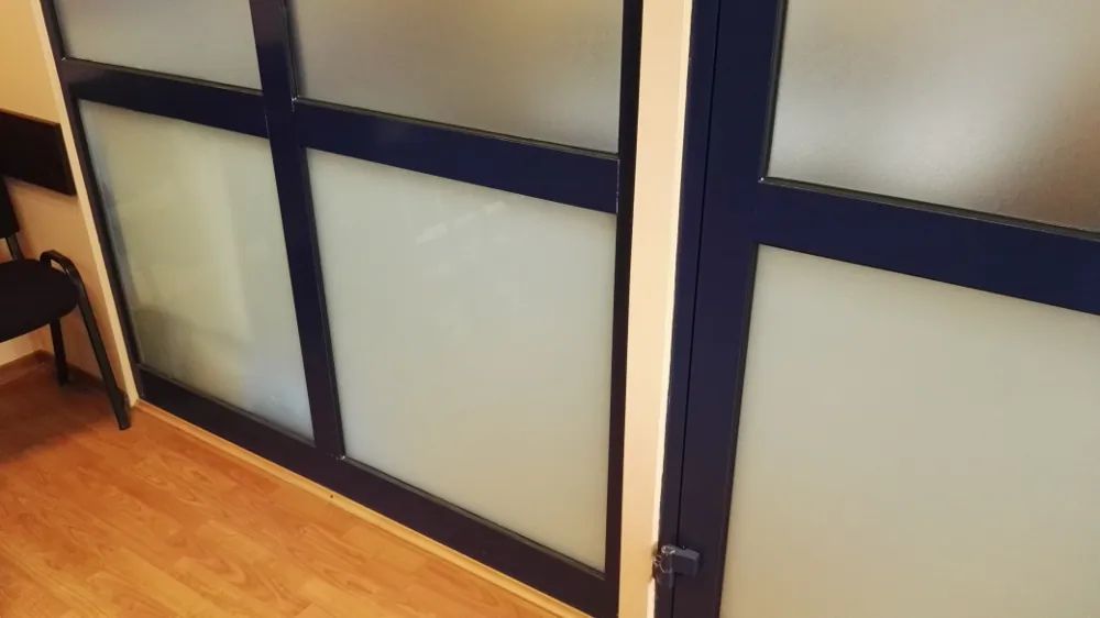 Folia na szybę 100x50cm matowa ochronna szyby mleczna taras balkon