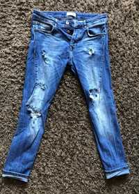 Spodnie jeansowe Zara Man r.42