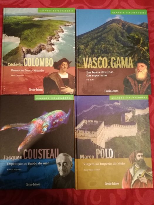 coleção grandes exploradores