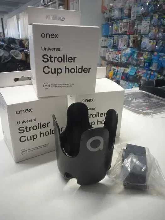 Uchwyt ANEX na kubek butelkę do wózka Eli Mev IQ Flo Mtype Etype NOWY