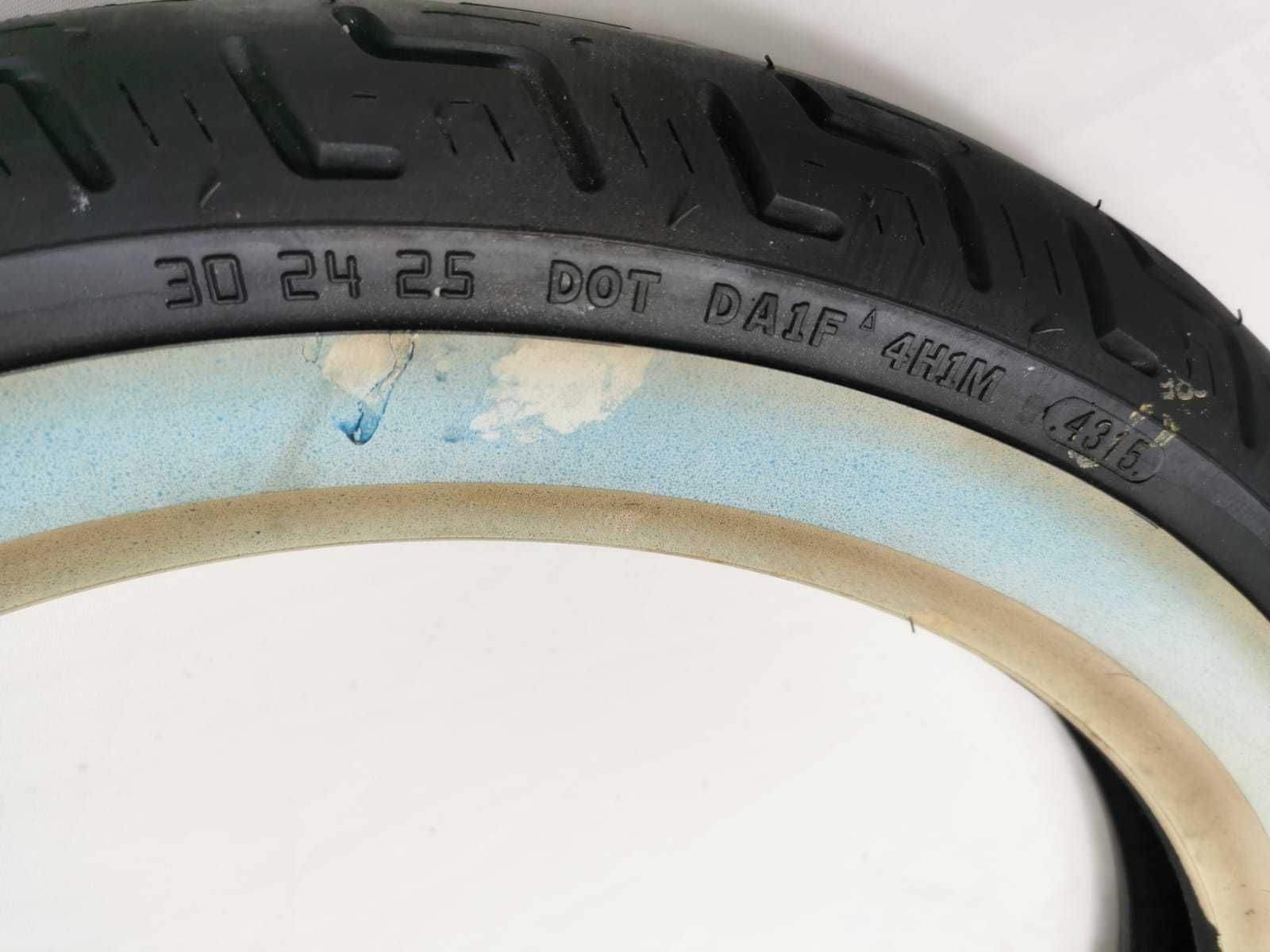 Opona koło Dunlop D401F 100/90/19 NOWA Harley Davidson Biały pasek