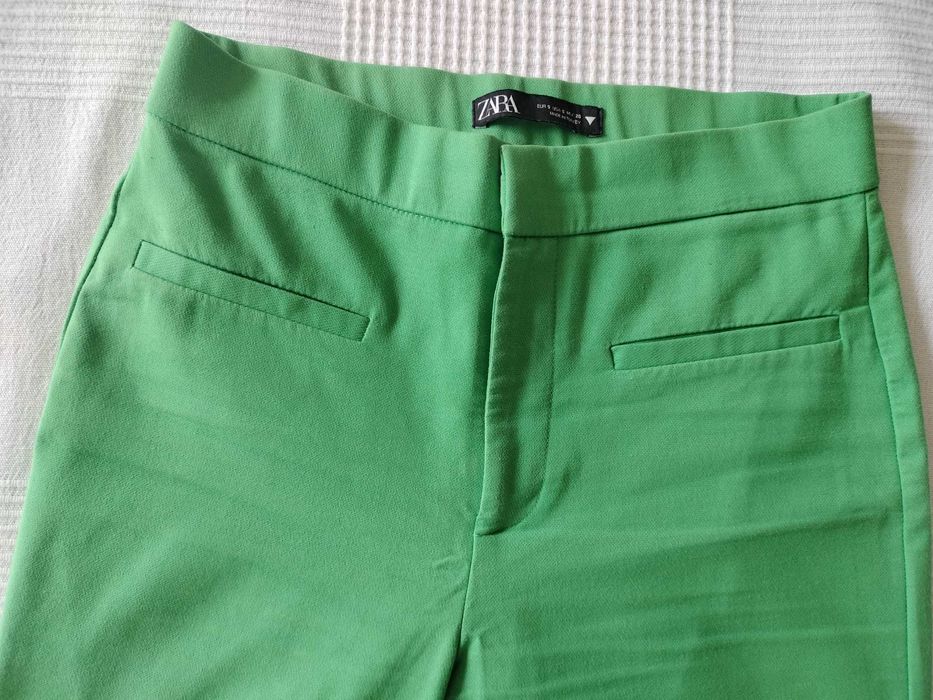 Calça Verde ZARA