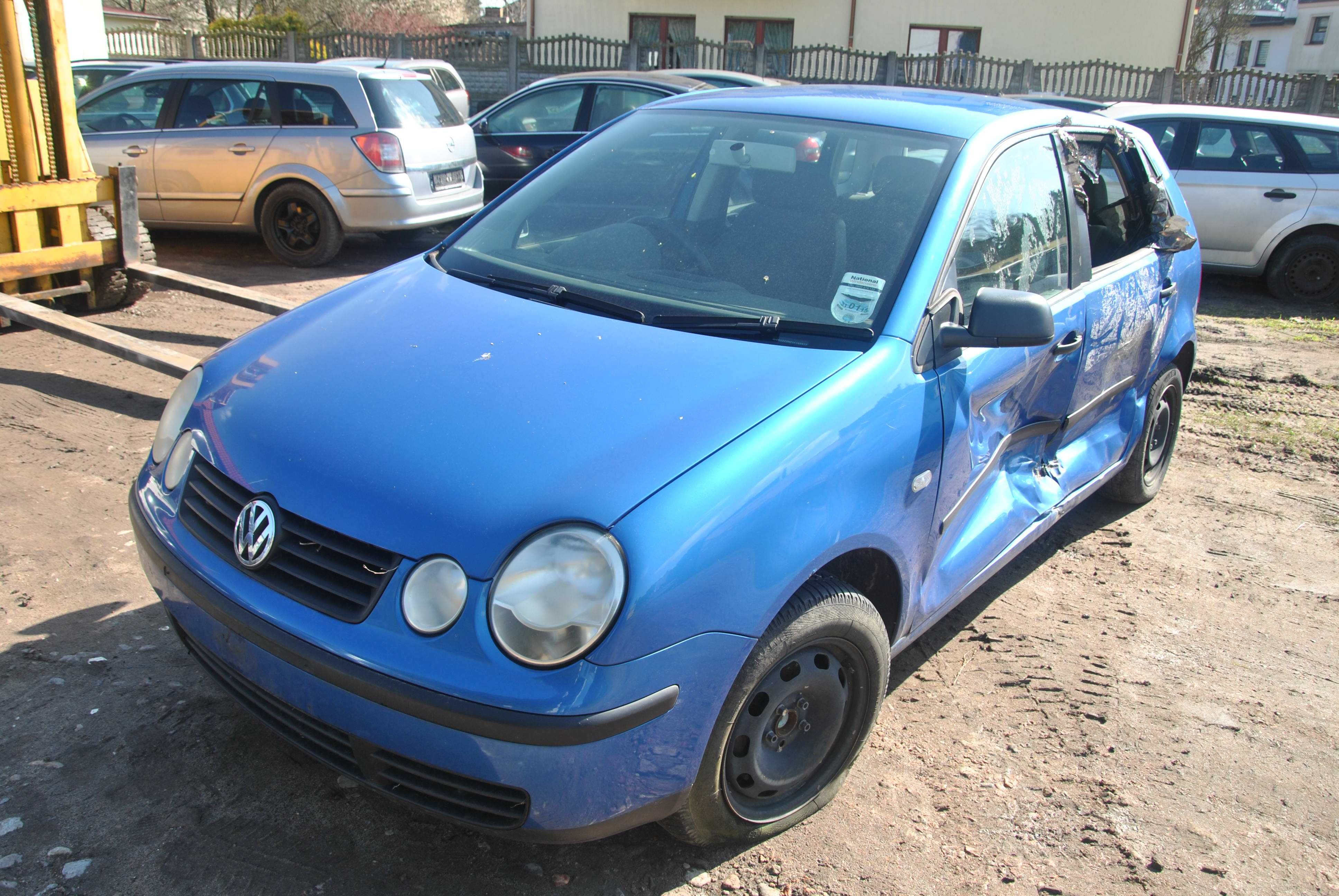 Volkswagen Polo 2004r, 1.4TDI, NA CZĘŚCI 124000MIL