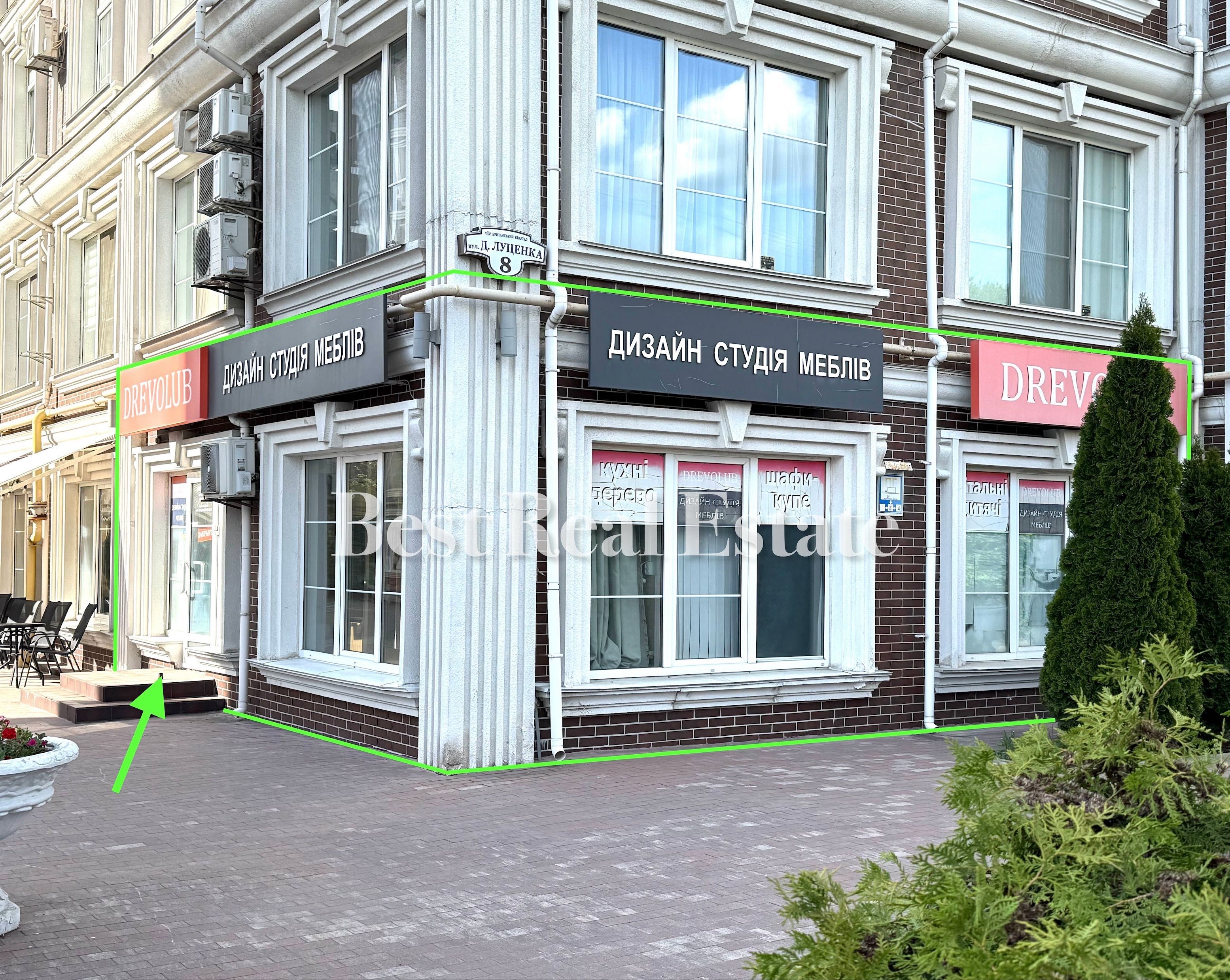 ‼️Оренда приміщення, 1-поверх 57 м2, ФАСАД - Д. Луценка, 8. ТЕРЕМКИ-2