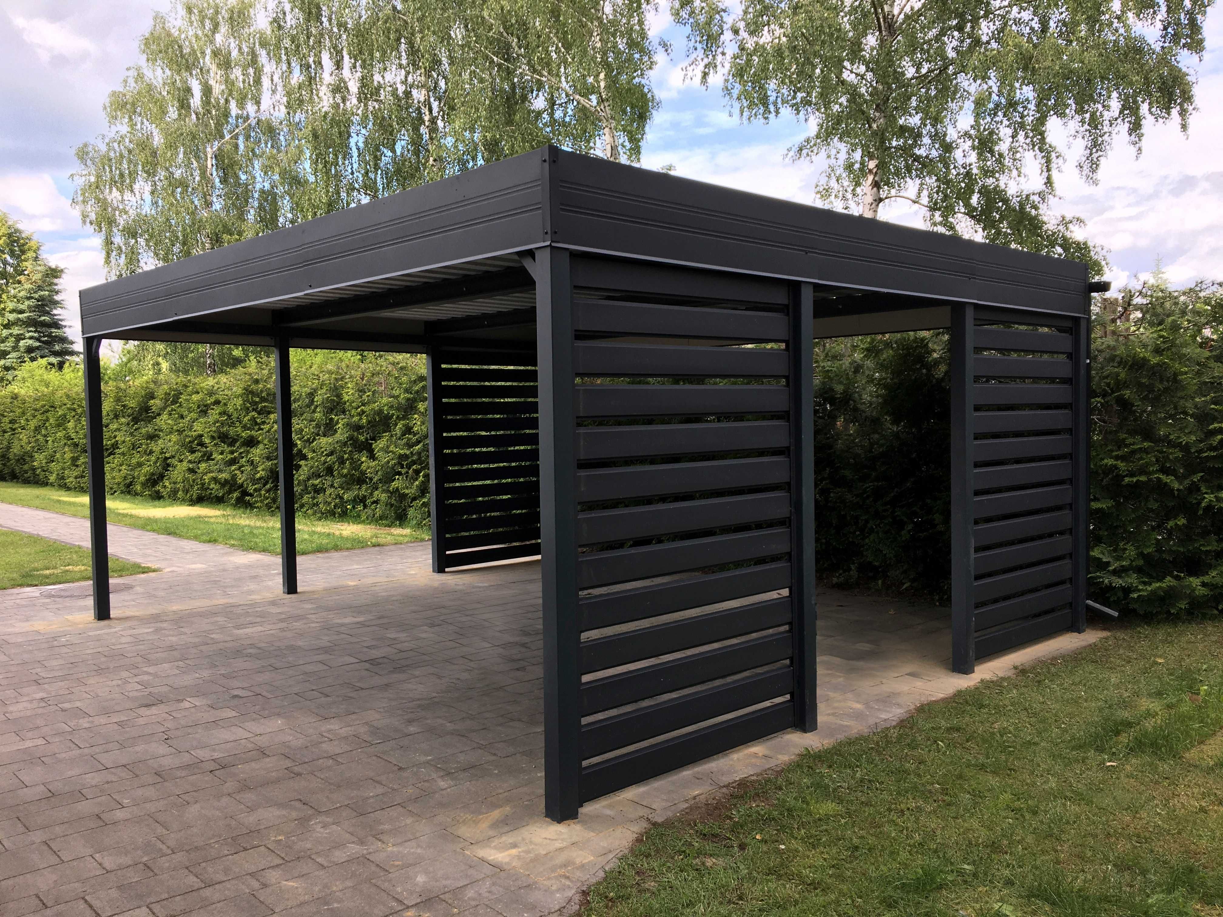 Wiata garażowa na dwa auta, garaż, altana, carport