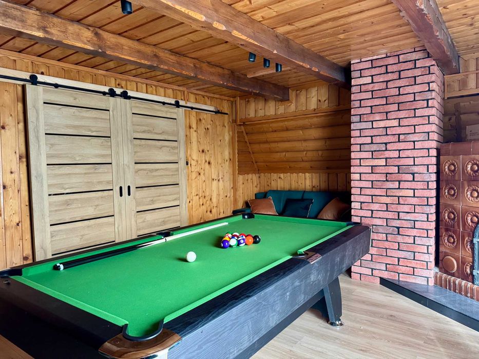 Domek w górach z sauną, jacuzzi, basenem, biliardem