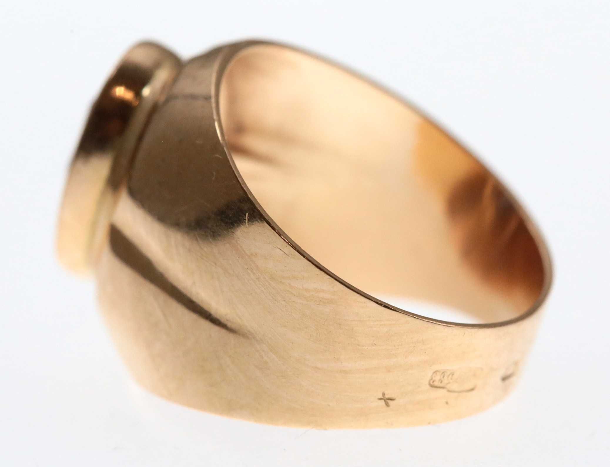 Złota Biżuteria - pierścionek, 5,6 g, Au 585