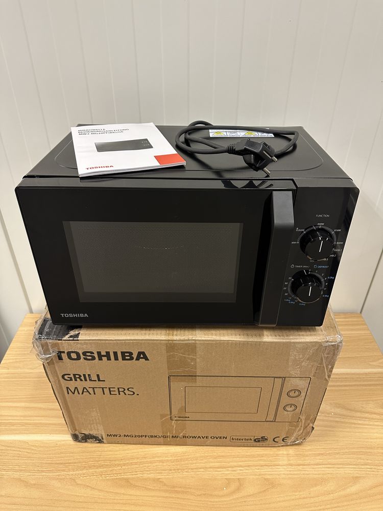 Mikrofalówka TOSHIBA 20l z grillem 1000W kuchenka mikrofalowa 800W