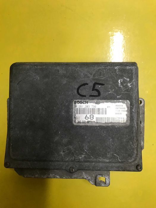 Блок управління двигуном Peugeot 106 0261203736