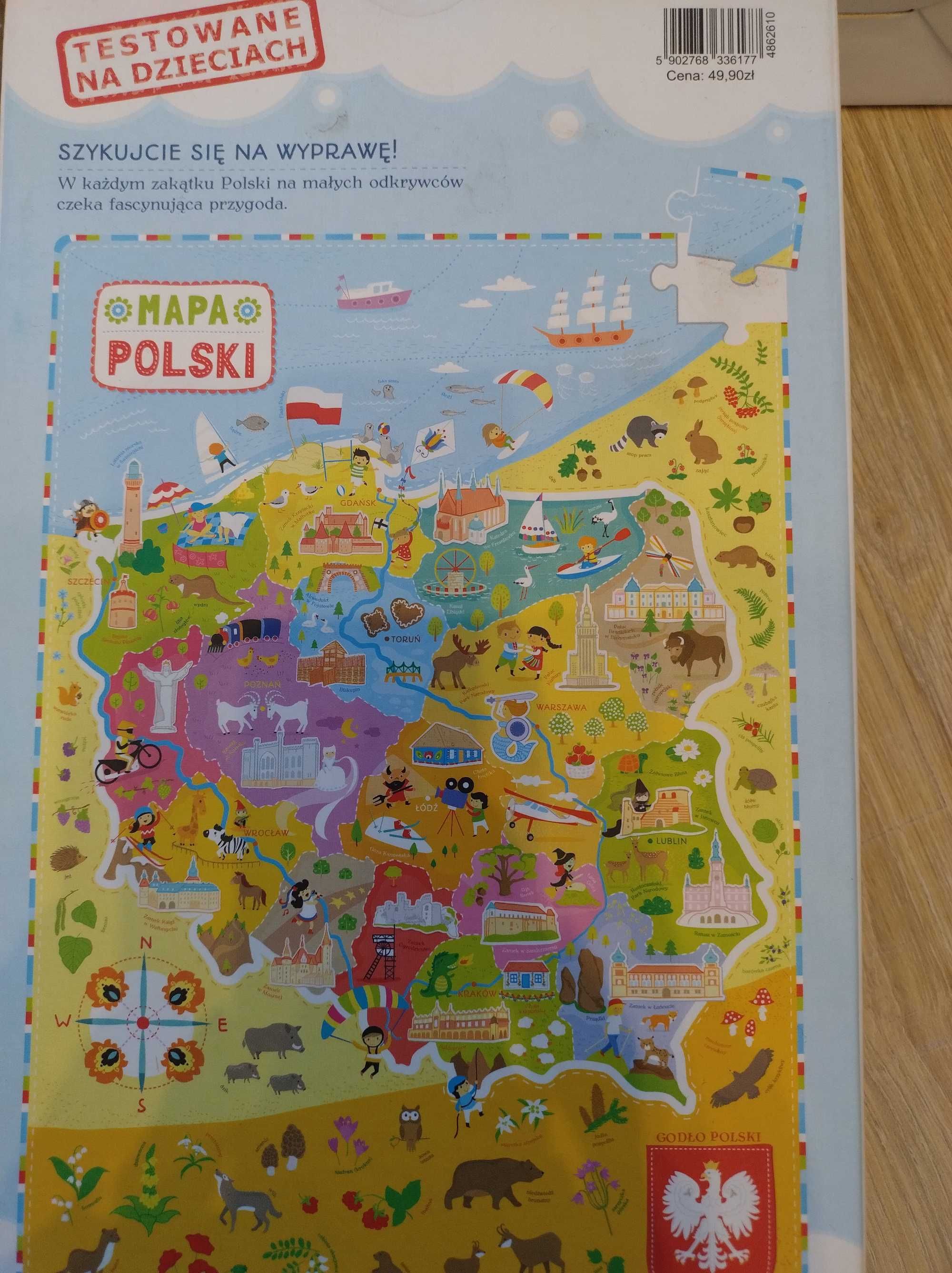 2 puzzle : Polska, Świat