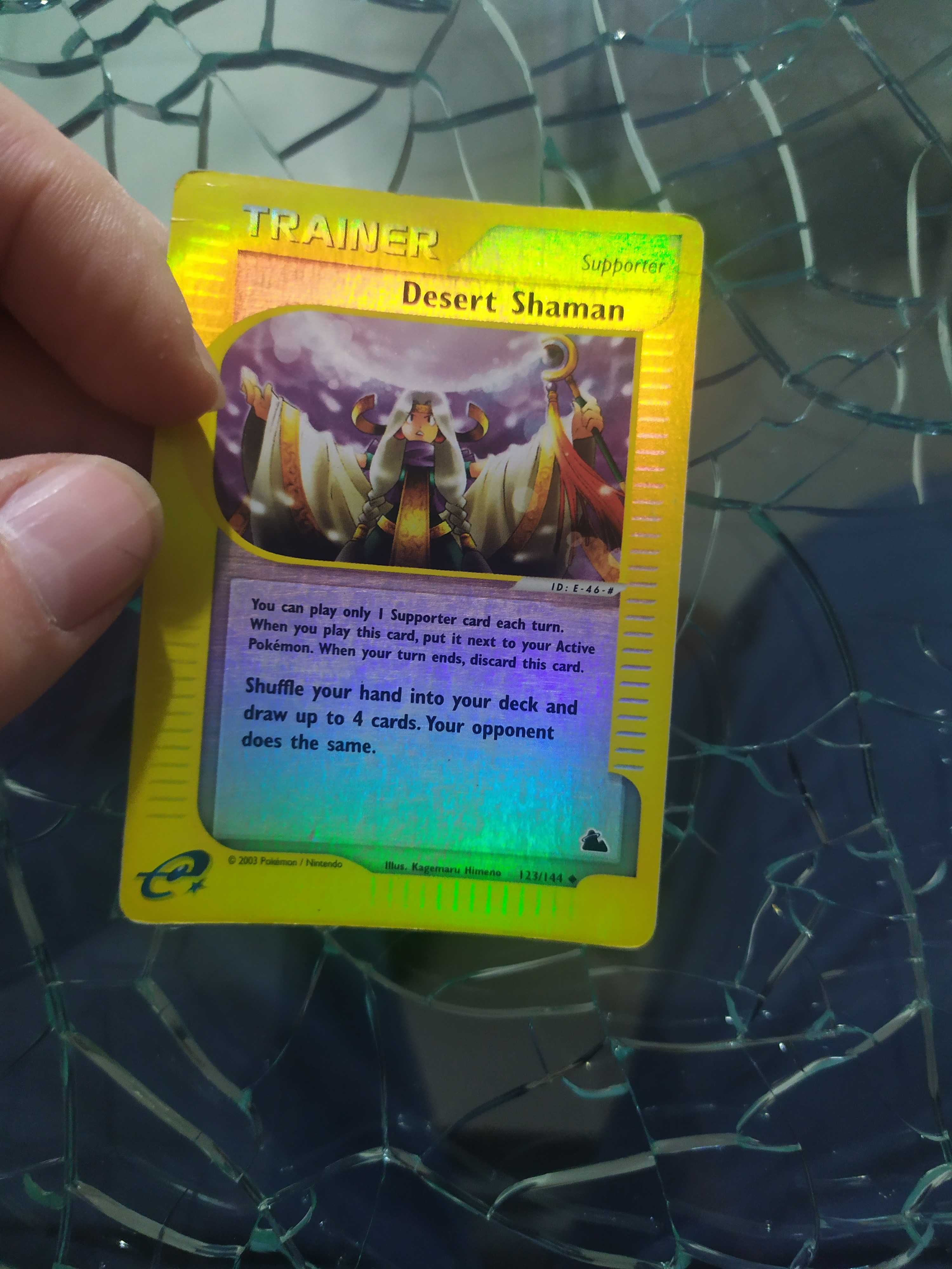 Carta Pokemon Desert Shaman Reverse Holofoil