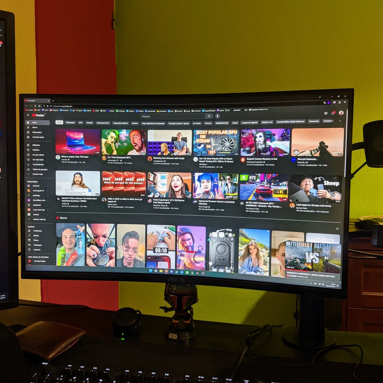 Monitor ASUS 27" 1440p 165Hz 1ms HDR