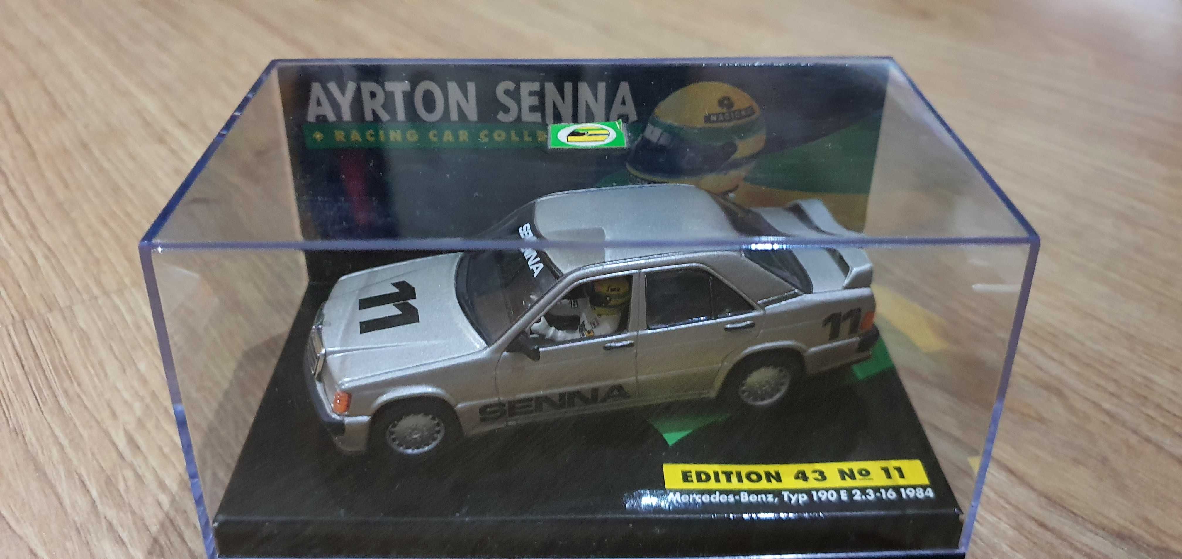 coleção 16 carros Ayrton Senna