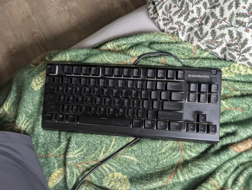 Klawiatura przewodowa steelseries apex 3 tkl