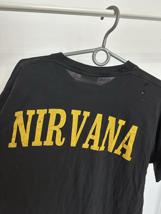 Мерч vintage nirvana kurt cobain футболка