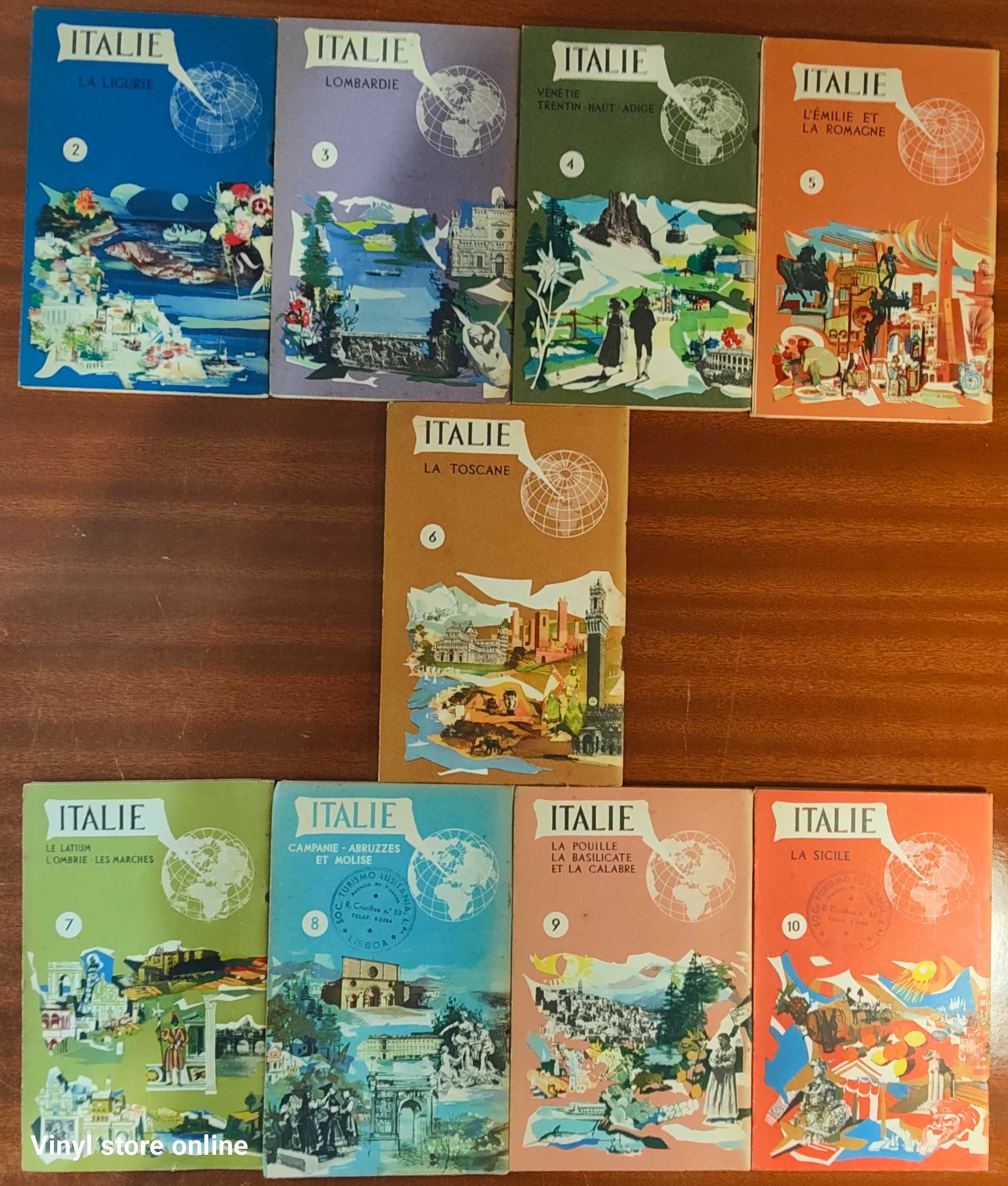 Livros - Ref: SD - Guias turisticos de Italia