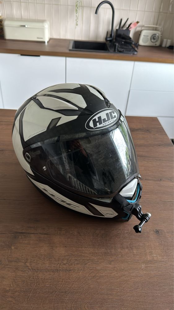Kask motocyklowy HJC F70 rozmiar L + interkom