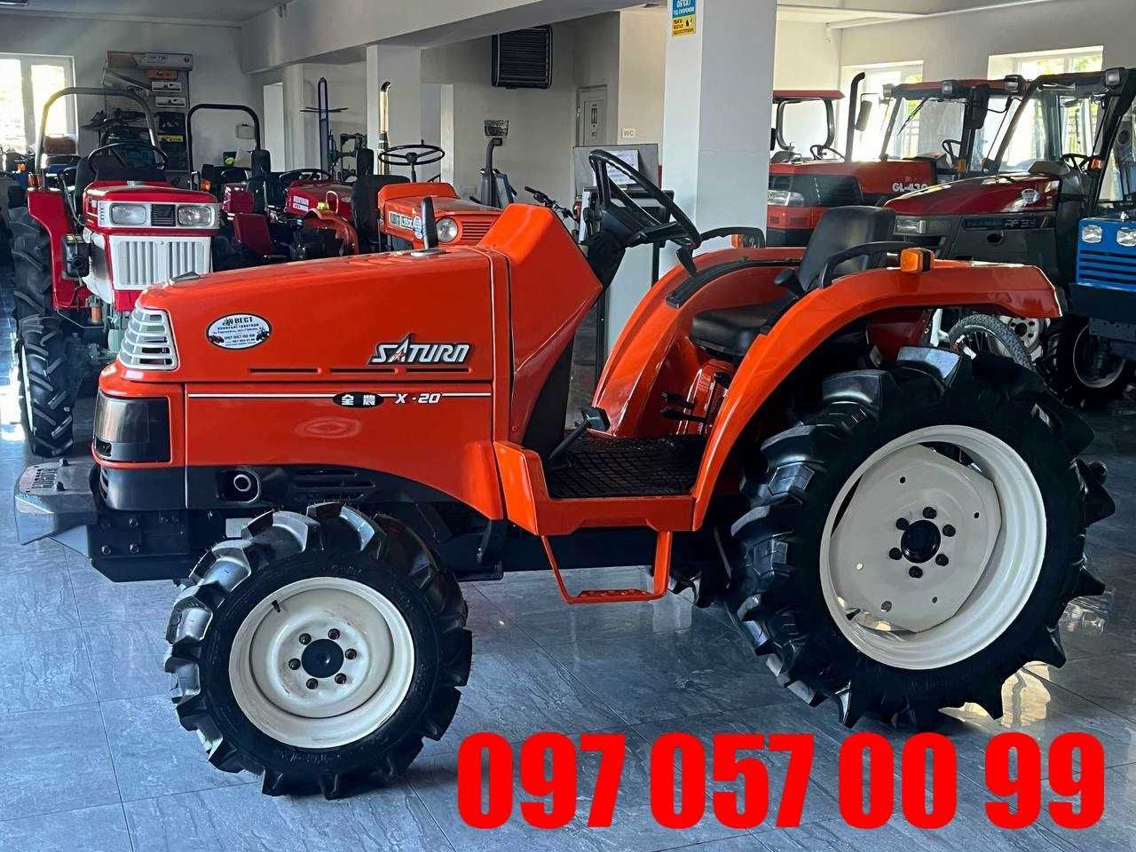 Kubota X-20 трактор японський