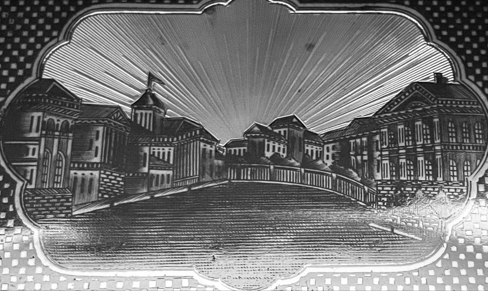 Caixa prata Rússia Imperial Séc. XIX. Contraste 1864