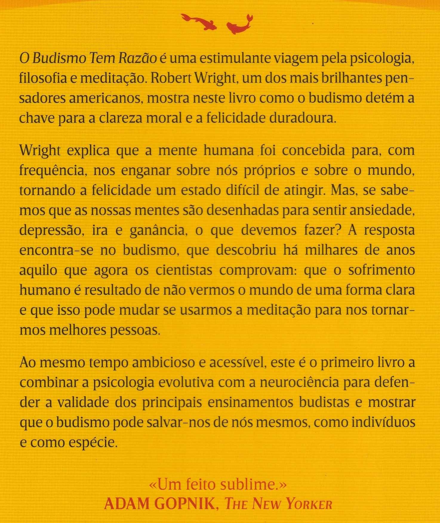 Livro O Budismo Tem Razão de Robert Wright [Portes Grátis]