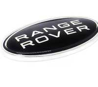 Logo Эмблема на багажник капот черная Range Rover кришку багажника